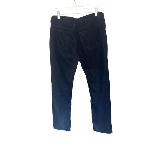 Sandro‎ Men's  Navy Droit Cotton Button Fly Corduroy Straight Leg Pants Size 33 - Picture 9 of 13